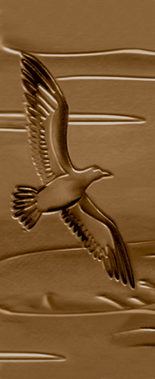 610DLJ-512-BZ Birds Bronze